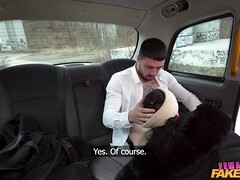 Lady Gang is sucking Rauls Bud's cock on the backseat
