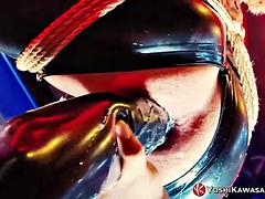 Sadomasochismus, Grosser schwanz, Fesselspiele, Faustfick, Schwul, Japanische massage, Latex, Spielzeuge