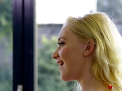 Nana, Blonde, Couple, Doigter, Embrassement, Lesbienne, Léchez, Chatte