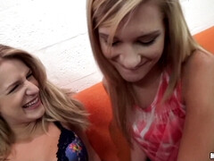 Arsch, Tussi, Grosser schwanz, Blasen, Pov, Muschi, Flotter dreier, Titten