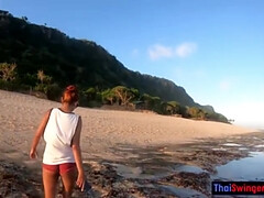 Amateur, Asiático, Linda, Garganta profunda, Casero, Natural, Tatuaje, Tailandés