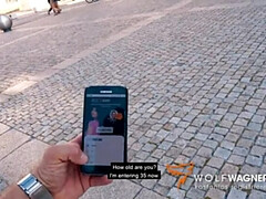 Blonde, Sucer une bite, Éjaculer dans la bouche, Allemand, Hôtel, Mère que j'aimerais baiser, Seins naturels, Public