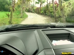 Chambre à dormir, Noire, Voiture, En levrette, Faciale, Seins naturels, Pov, Rasée