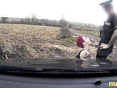 Grosser schwanz, Grosse titten, Blasen, Hundestellung, Milf, Im freien, Rotschopf, Kurzes haar