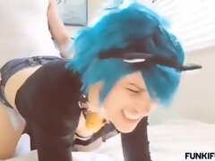 Sucer une bite, Collège université, Dingue, Tir de sperme, Érotique, Hard, Adolescente, Webcam