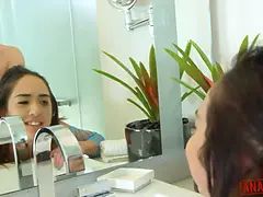 Anal, Cul, Grosse bite, Brunette brune, Hd, Seins naturels, Nue, Lécher le sphincter