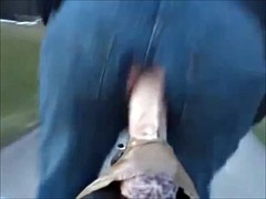 Amateur, Consolador, Gay, Al aire libre, Montar, Juguetes
