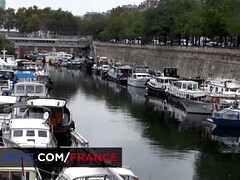 デカ尻, デカパイ, イマラチオ, フランス人, 淫乱熟女, 自然山雀, 三人, オッパイの