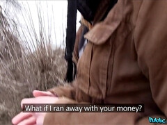 Public Agent - Innocent 18 Years Old Bends Over For Cash 1