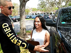 Arsch, Blasen, Braunhaarige, Hundestellung, Handjob, Schuhe, Jungendliche (18+), Titten