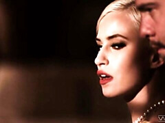 18, デカ尻, デカチン, デカパイ, ブロンド, フェラチオ, ガリガリ, ティーン