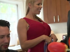 ブロンド, イく瞬間, 顔射, 熟年, のぞき