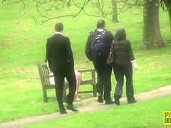 Sadomasoquismo, Tetas grandes, Mamada, Británico, Semen en la boca, Dominación, Humillación, Medias largas