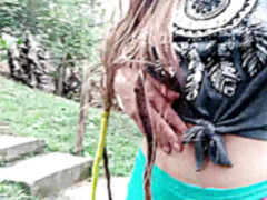 Adult toys, outside, outdoor masturbation