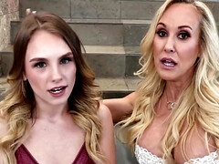 Legendary MILF Brandi Love gets licked by Natalie Knight