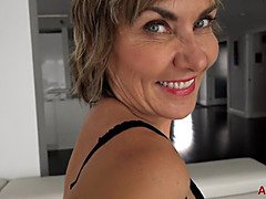 55yo Cougar Anal Busty Mature Slut Sucking