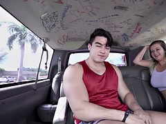 Str8 muscle stud fucks jock until facial in pickup truck