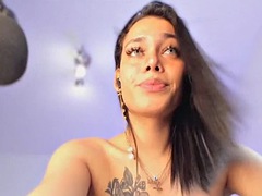 Leie, Grosser schwanz, Grosse titten, Dildo, Transfrau, Solo