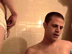 Facial, young-men, bathtub