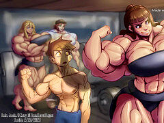 Femelle, Femme dominatrice, Muscle