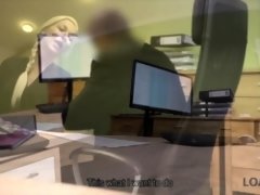 LOAN4K. Sex casting is performed in loan office by naughty..