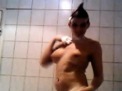 Amateur, Cul, Brunette brune, Mère que j'aimerais baiser, Mamelons, Douche, Softcore, Solo