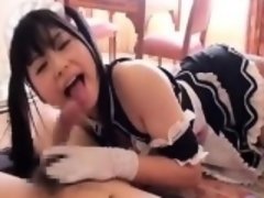 Amateur, Asiatique, Sucer une bite, Japonaise, Adolescente, Uniforme