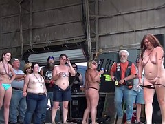 milfy wet tshirt contest at abate of iowa biker rally