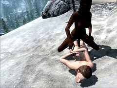 Perils of escaped Skyrim slavegirl 03