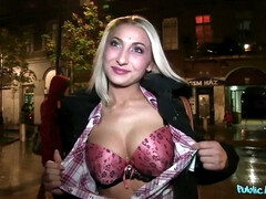 Public Agent - Bubbly Blondie Likes To Have Public Lovemaking For Money 1